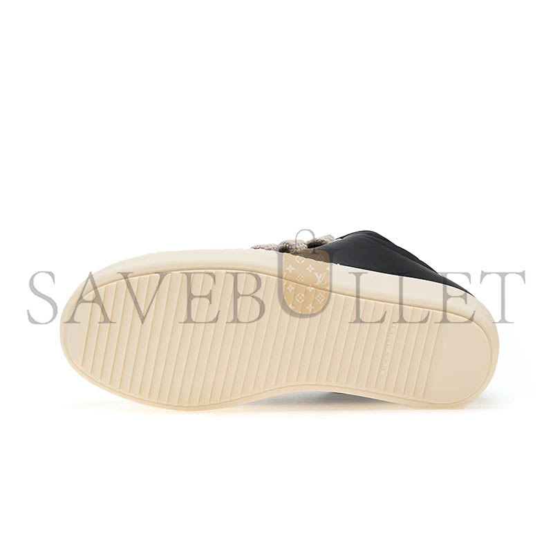 RICK OWENS DRKSHDW JUMBO LACE PUFFER LOW SNEAKS